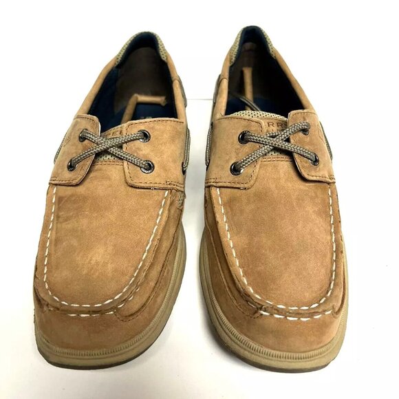 Sperry Boys Lanyard Boat Shoe Tan Size 5.5 M Big Kid - Picture 3 of 6
